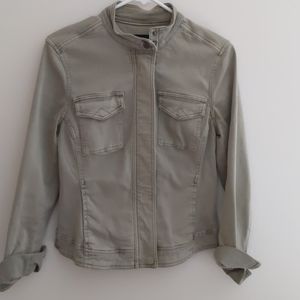 Light green jean jacket